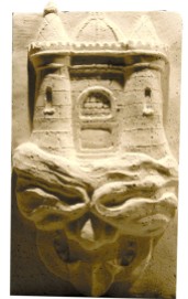 Relevo encontrado na igreja da Quinta da Regaleira, Sintra ( séc. XIX ), é um dos símbolos utilizados pela iconografia maçónica para o mito da criação.